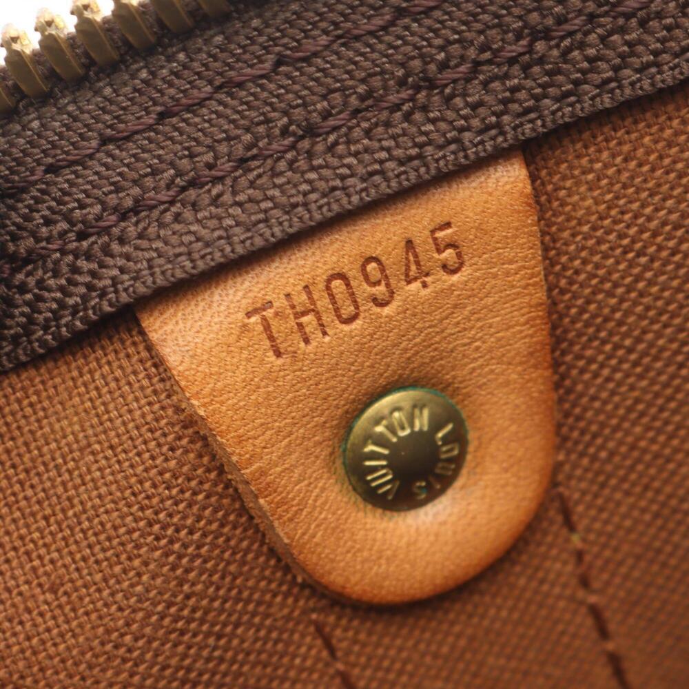 LOUIS VUITTON Brown Monogram Leather Boston Bag - Picture 5 of 14